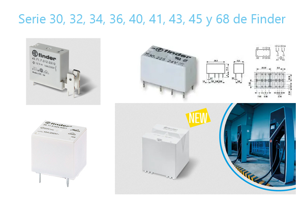 Relés de circuito impreso